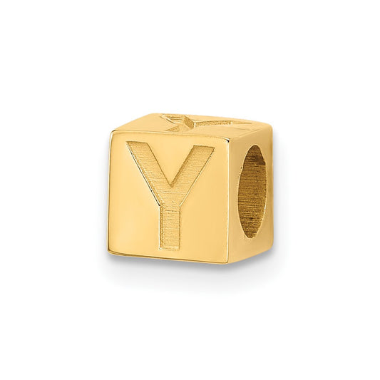 14ky Alphabet Bead Letter Y