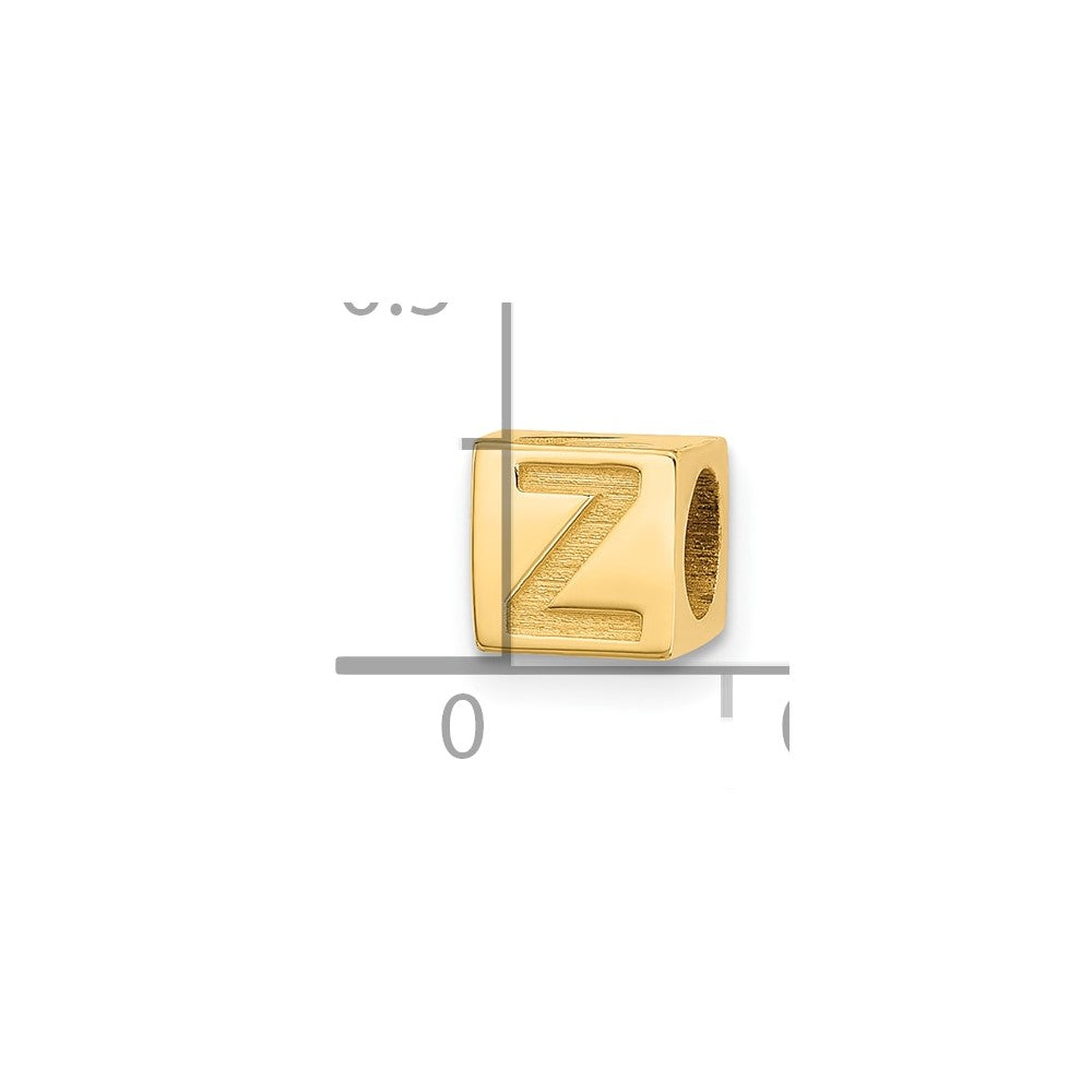 14ky Alphabet Bead Letter Z